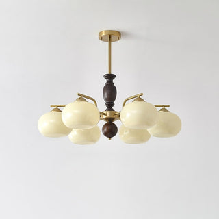 Aurora Lustre Noyer Beige Sphère