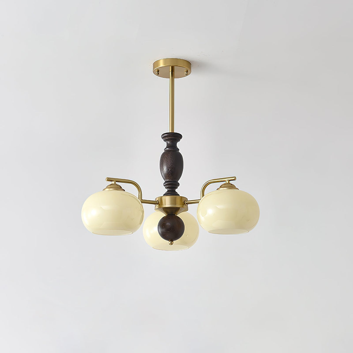 Aldia Lustre Noyer Beige Sphère