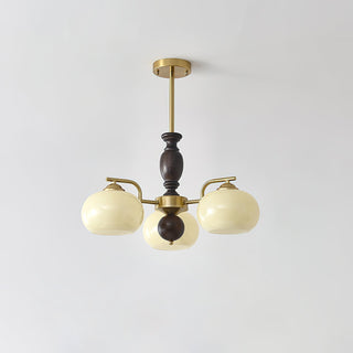 Aurora Lustre Noyer Beige Sphère