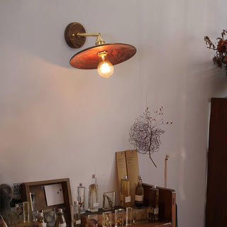Arloxd Applique murale rustique en laiton