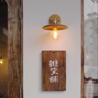 Arloxd Applique murale rustique en laiton