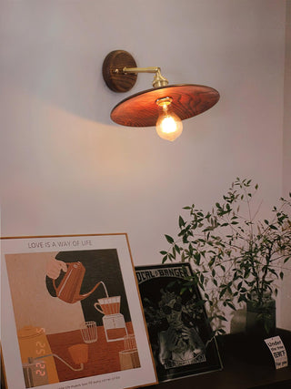 Arloxd Applique murale rustique en laiton