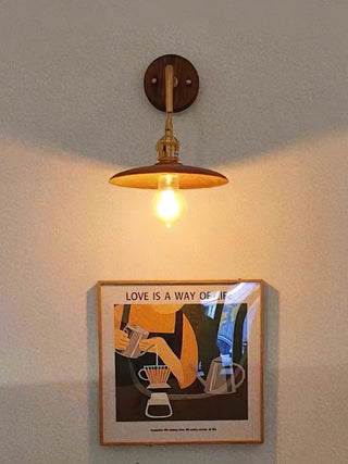 Arloxd Applique murale rustique en laiton