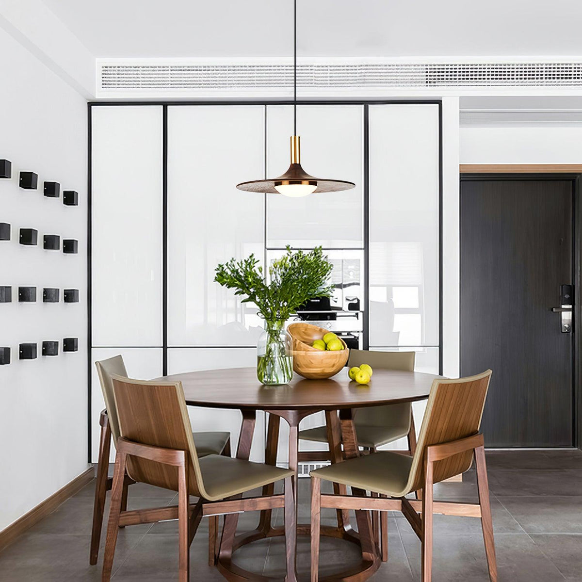 Fiorira Suspension moderne en bois
