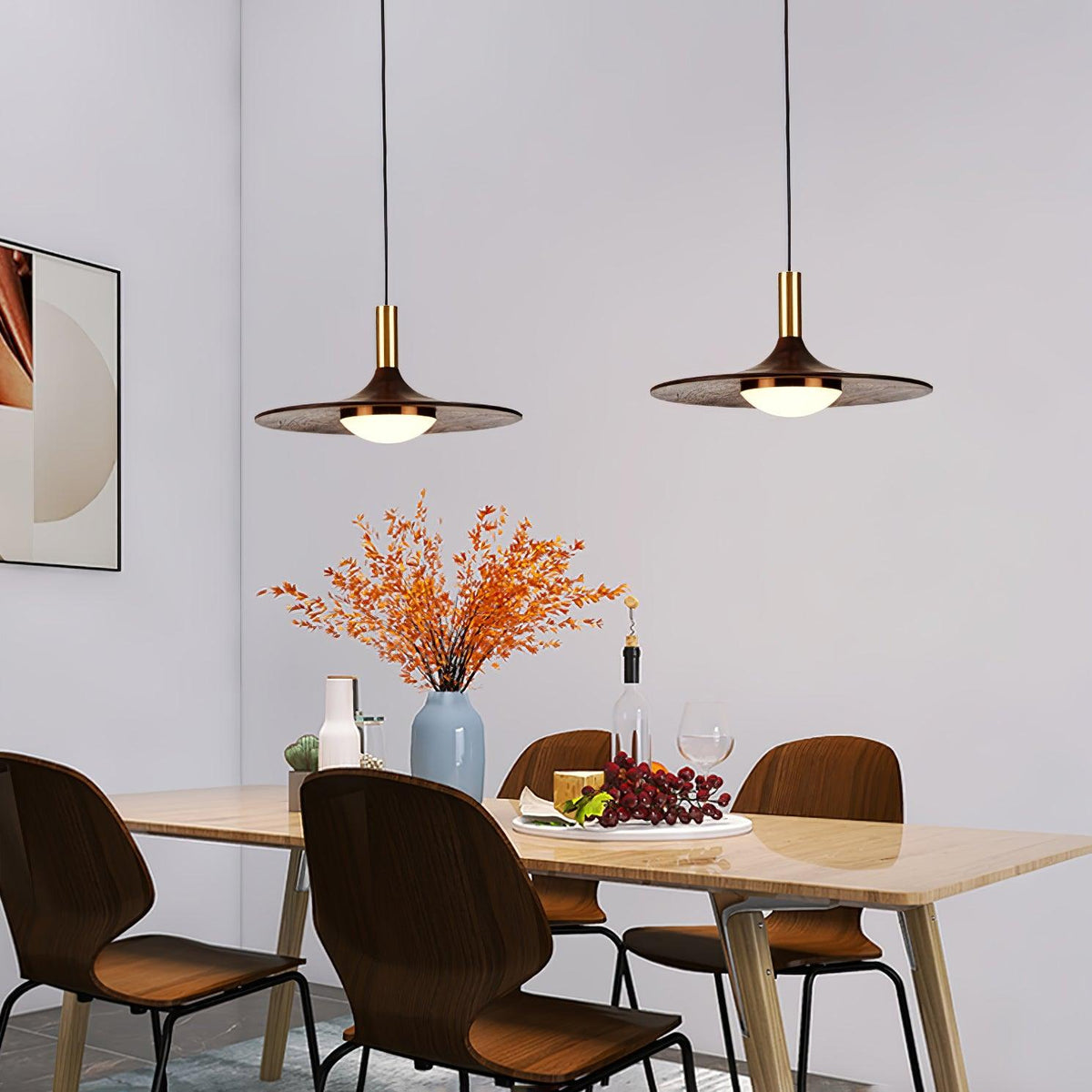 Fiorira Suspension moderne en bois