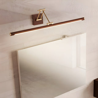 Arvararae Applique Murale Linéaire Ajustable en Noyer