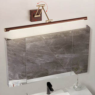 Arvararae Applique Murale Linéaire Ajustable en Noyer