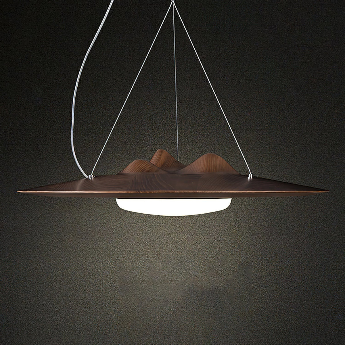 Vareneris Premium Nordic Art Bois Pendentif Lampe