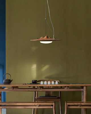 Vathea Premium Nordic Art Bois Pendentif Lampe