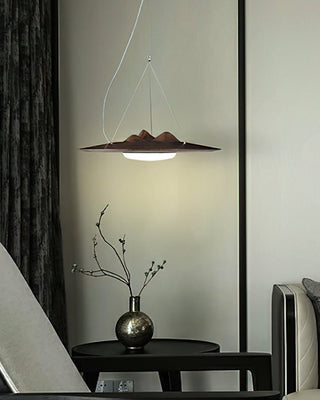 Vathea Premium Nordic Art Bois Pendentif Lampe