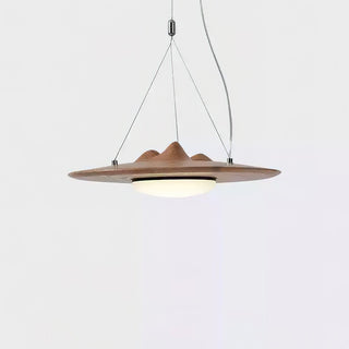Vathea Premium Nordic Art Bois Pendentif Lampe