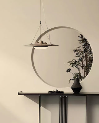 Vathea Premium Nordic Art Bois Pendentif Lampe