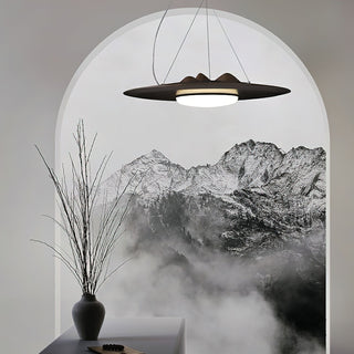 Vathea Premium Nordic Art Bois Pendentif Lampe