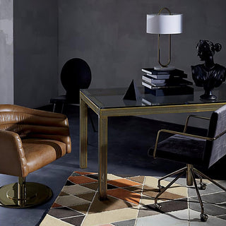 Ripj Lampe de Table en Tissu Et Marbre