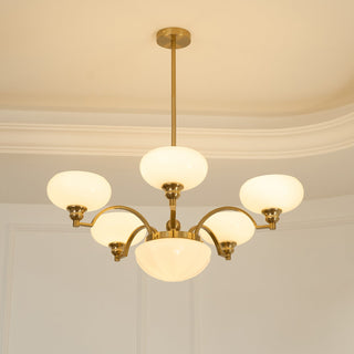 Lustra Lustre Warre Nickel Satiné Verre Fer