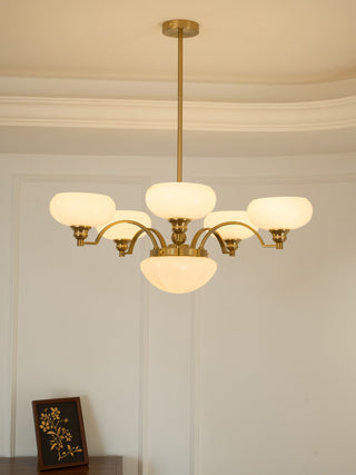 Lustra Lustre Warre Nickel Satiné Verre Fer
