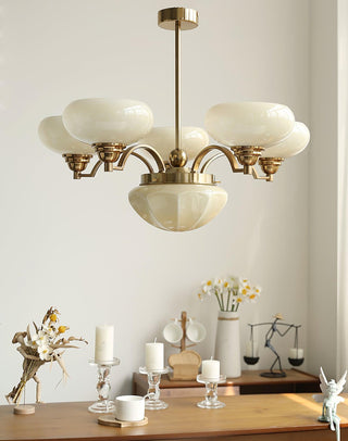 Lustra Lustre Warre Nickel Satiné Verre Fer
