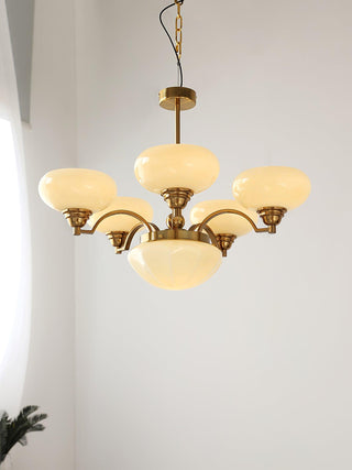 Lustra Lustre Warre Nickel Satiné Verre Fer
