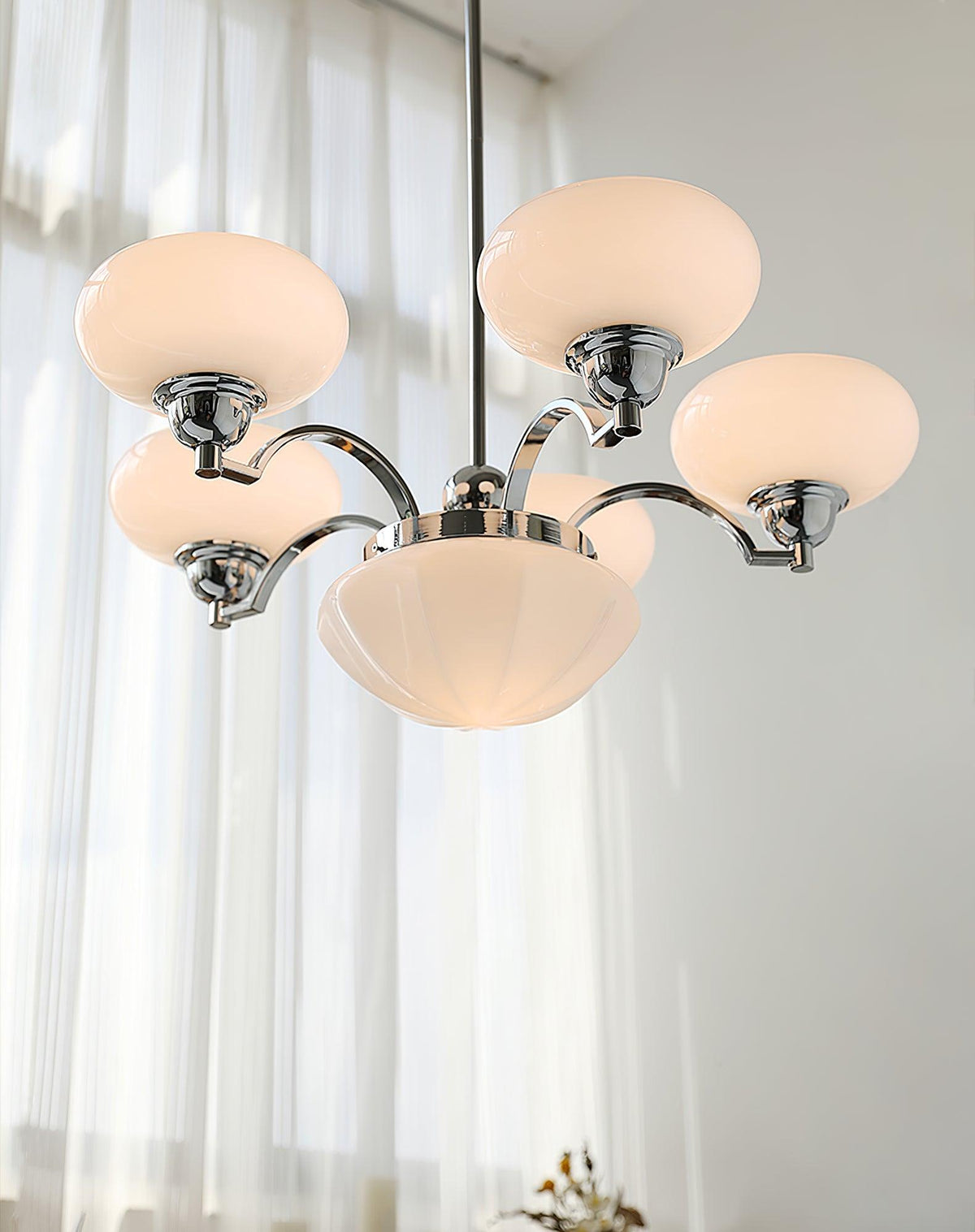 Velelise Lustre Warre Nickel Satiné Verre Fer