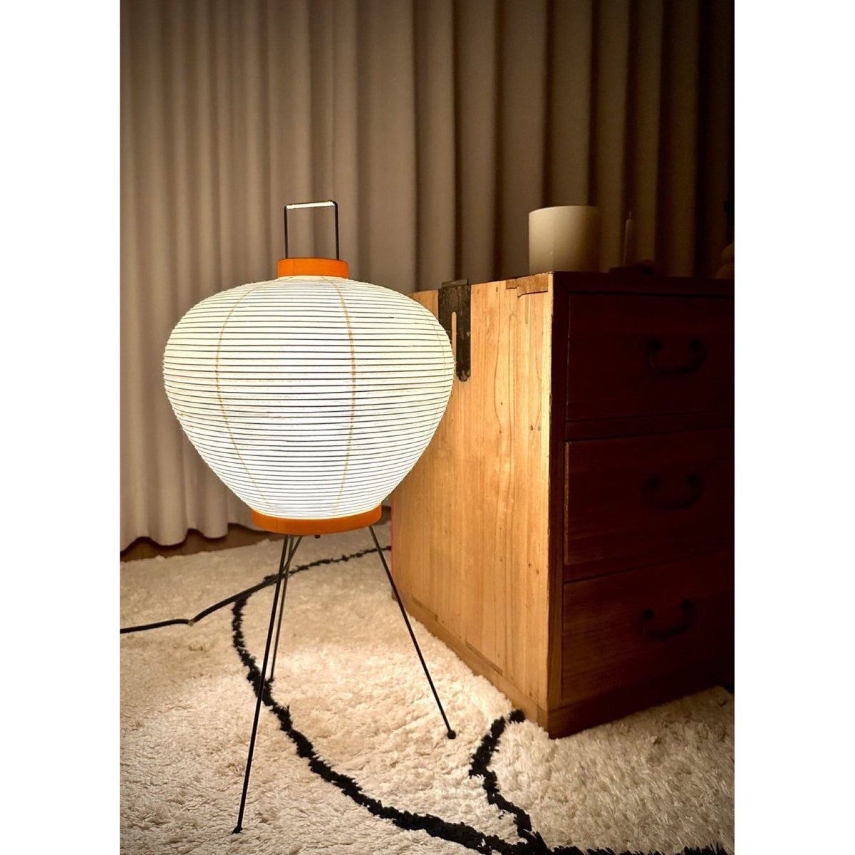 Washi Lampe de Table Trio