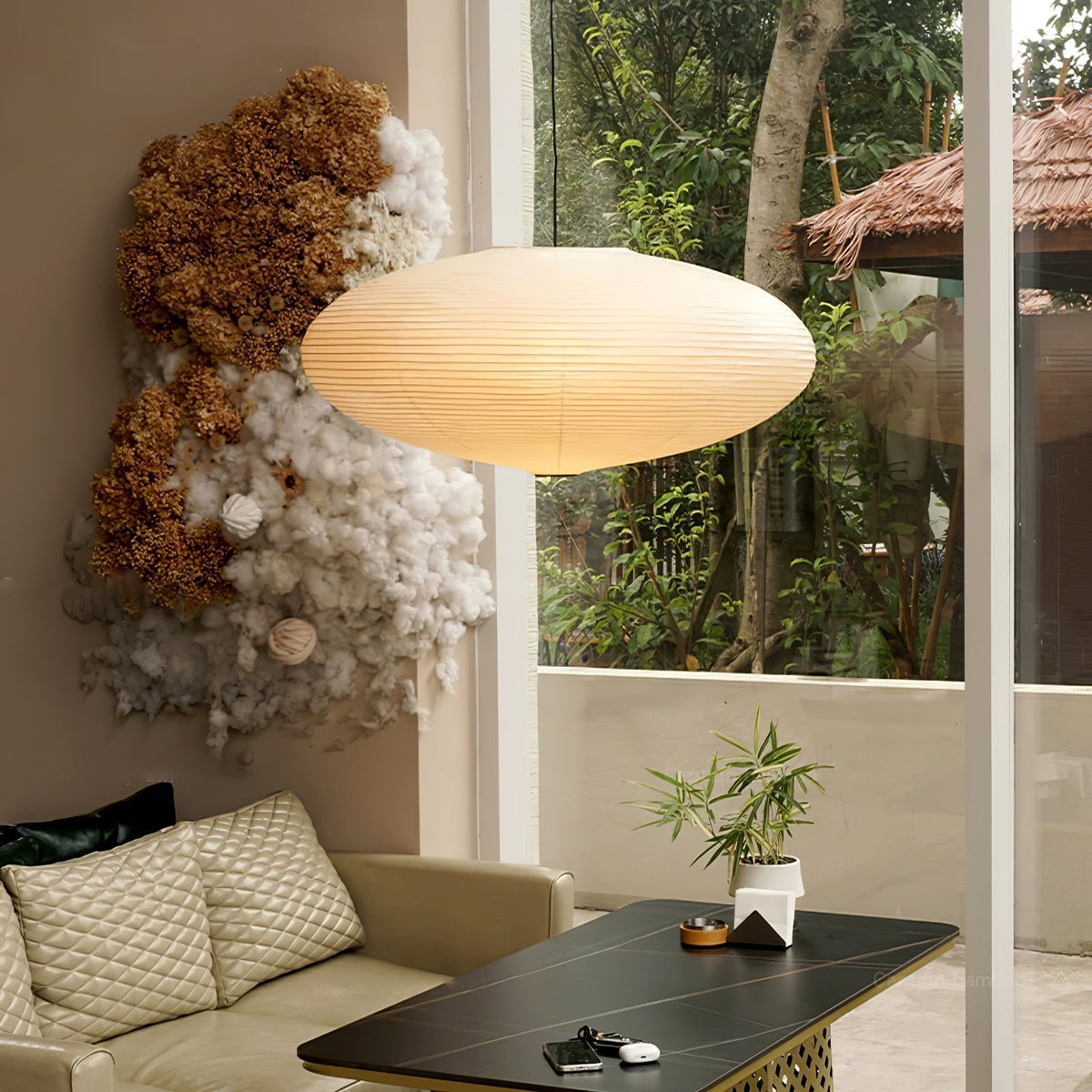 Arixy Suspension en Papier Washi 15A-Cielum