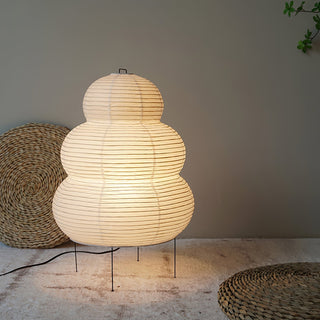 Tranquilux Lampe de Table en Papier Inspirée du Japon