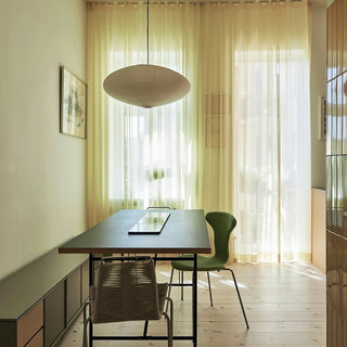 Lustra Suspension en Papier pour Salon-Luire