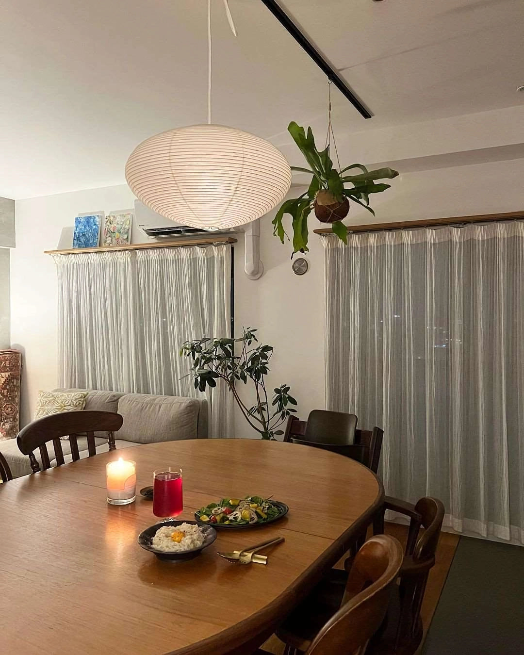 Arixy Suspension en Papier Washi 15A-Cielum