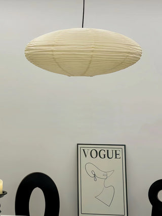 Lustra Suspension en Papier pour Salon-Luire