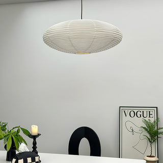 Lustra Suspension en Papier pour Salon-Luire