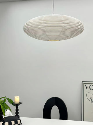 Lustra Suspension en Papier pour Salon-Luire