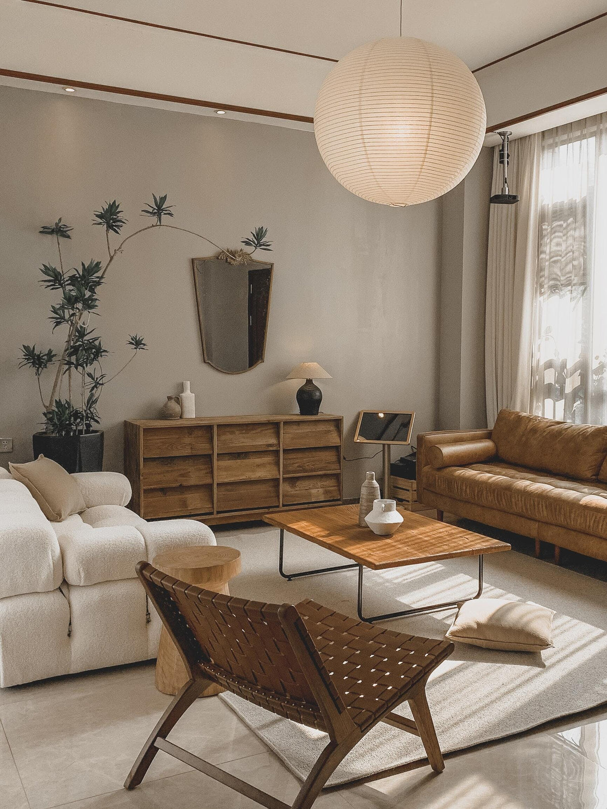 Fioria Suspension en Papier pour Salon