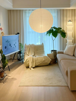 Lustra Suspension en Papier pour Salon