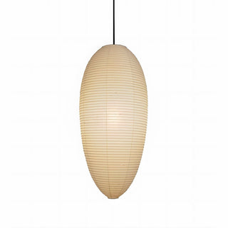 Myraean Moderne Minimaliste Wabi Châtaignier Papier Bambou Pendentif Lampe