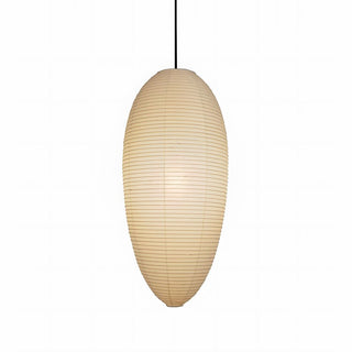 Myraean Moderne Minimaliste Wabi Châtaignier Papier Bambou Pendentif Lampe
