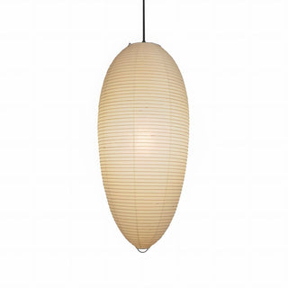 Myraean Moderne Minimaliste Wabi Châtaignier Papier Bambou Pendentif Lampe