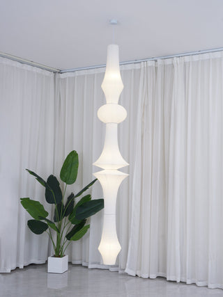 Lustra Suspension Luminaire Papier Washi E pour Salon-Luire