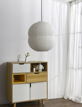 Olive Suspension minimaliste en papier de riz
