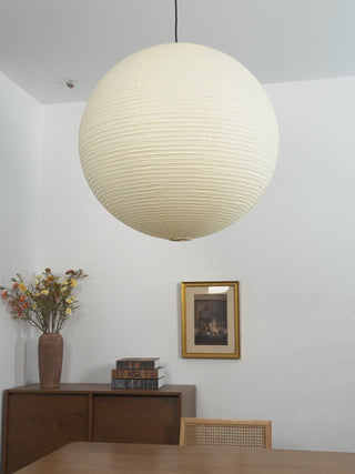 Washi Paper Whimsy Pendant Lamp-Neutral Decor