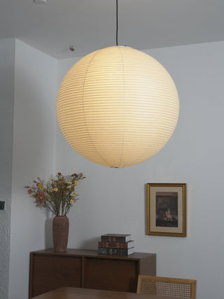 Washi Paper Whimsy Pendant Lamp-Neutral Decor