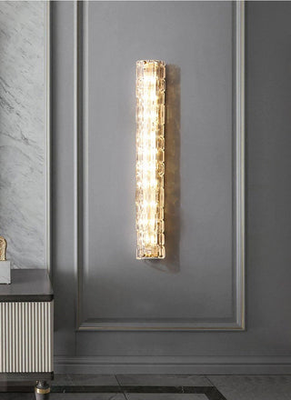Lumix Lampe Murale en Laiton et Verre Glam