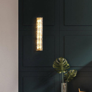Lumix Lampe Murale en Laiton et Verre Glam
