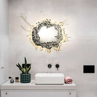 Splash Applique Murale Moderne avec Miroir