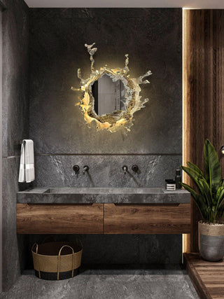 Splash Applique Murale Moderne avec Miroir