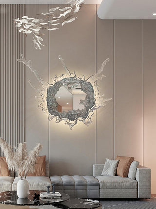 Splash Applique Murale Moderne avec Miroir