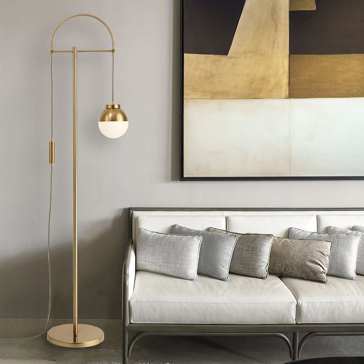 Lunelis Lampadaire Moderne