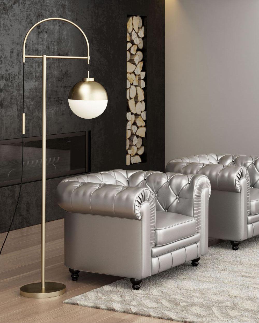 Lunelis Lampadaire Moderne