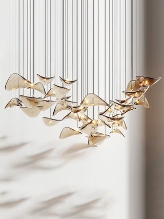 Eurrinia Suspension papillon dorée