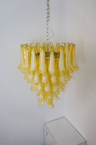 Aurora Lustre Verre Murano Pétale Vague