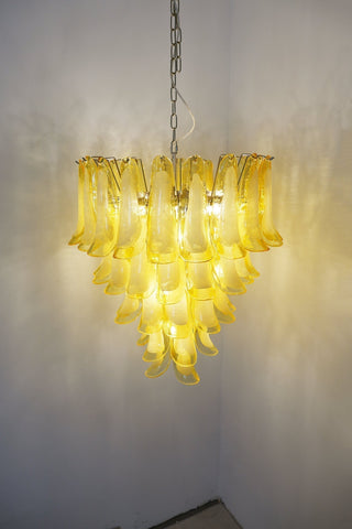 Aurora Lustre Verre Murano Pétale Vague